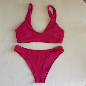 Women's H&M Pink Bikini Set